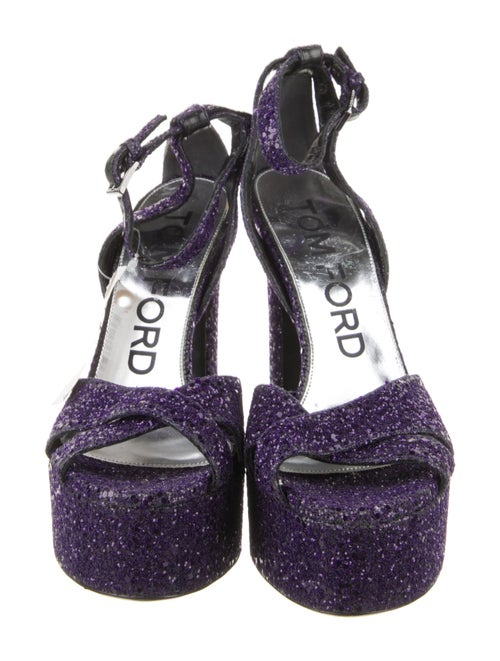Tom Ford Glitter Sandals
