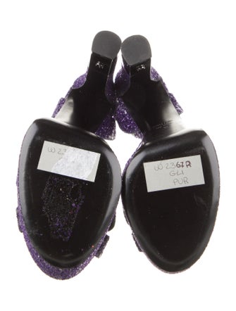 Tom Ford Glitter Sandals