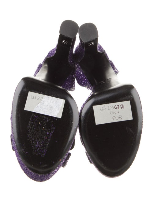 Tom Ford Glitter Sandals