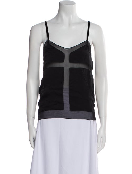 Tom Ford Silk Square Neckline Top