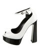 Tom Ford Patent Leather Cutout Accent Pumps
