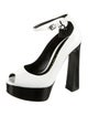 Tom Ford Patent Leather Cutout Accent Pumps