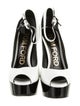 Tom Ford Patent Leather Cutout Accent Pumps
