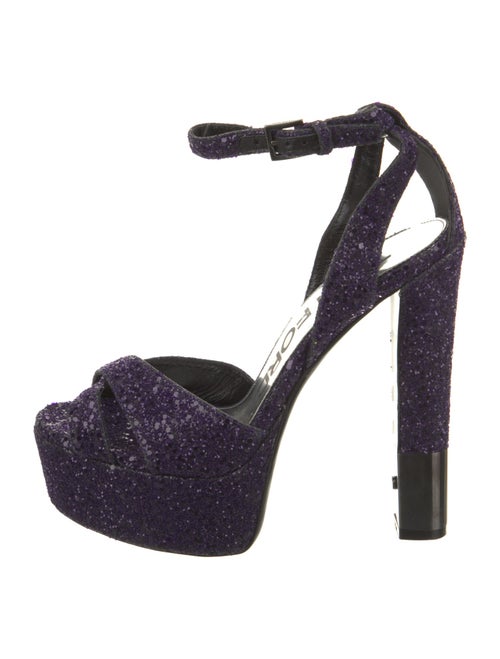 Tom Ford Glitter Sandals