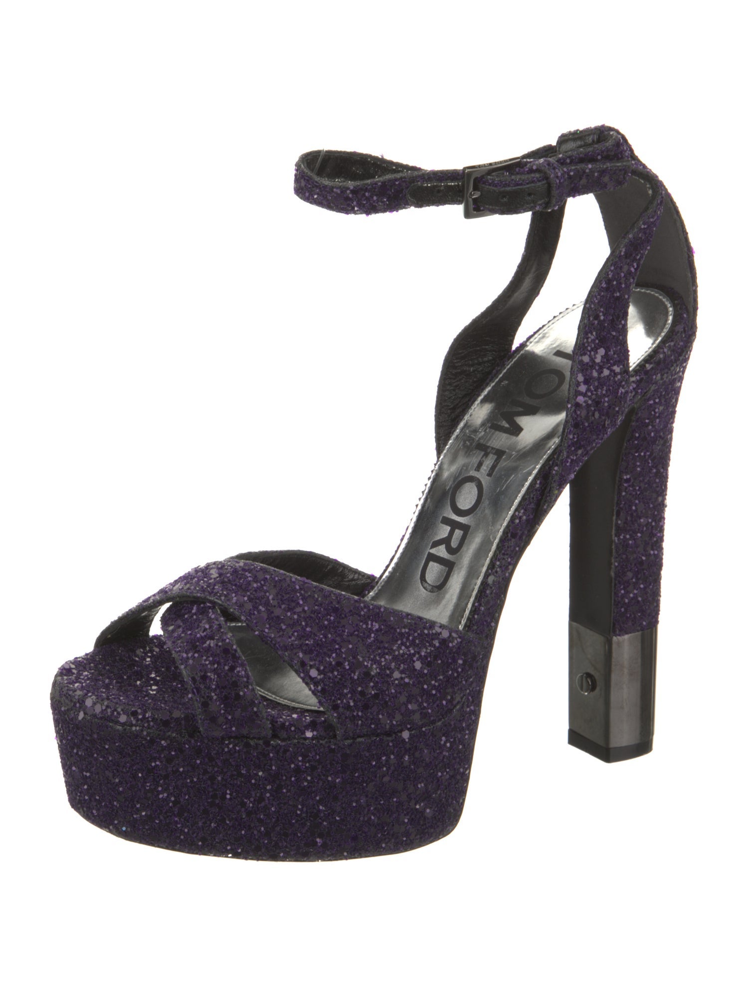 Tom Ford Glitter Sandals
