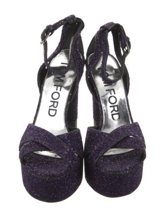 Tom Ford Glitter Sandals