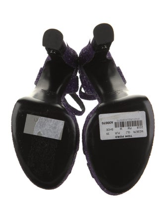 Tom Ford Glitter Sandals