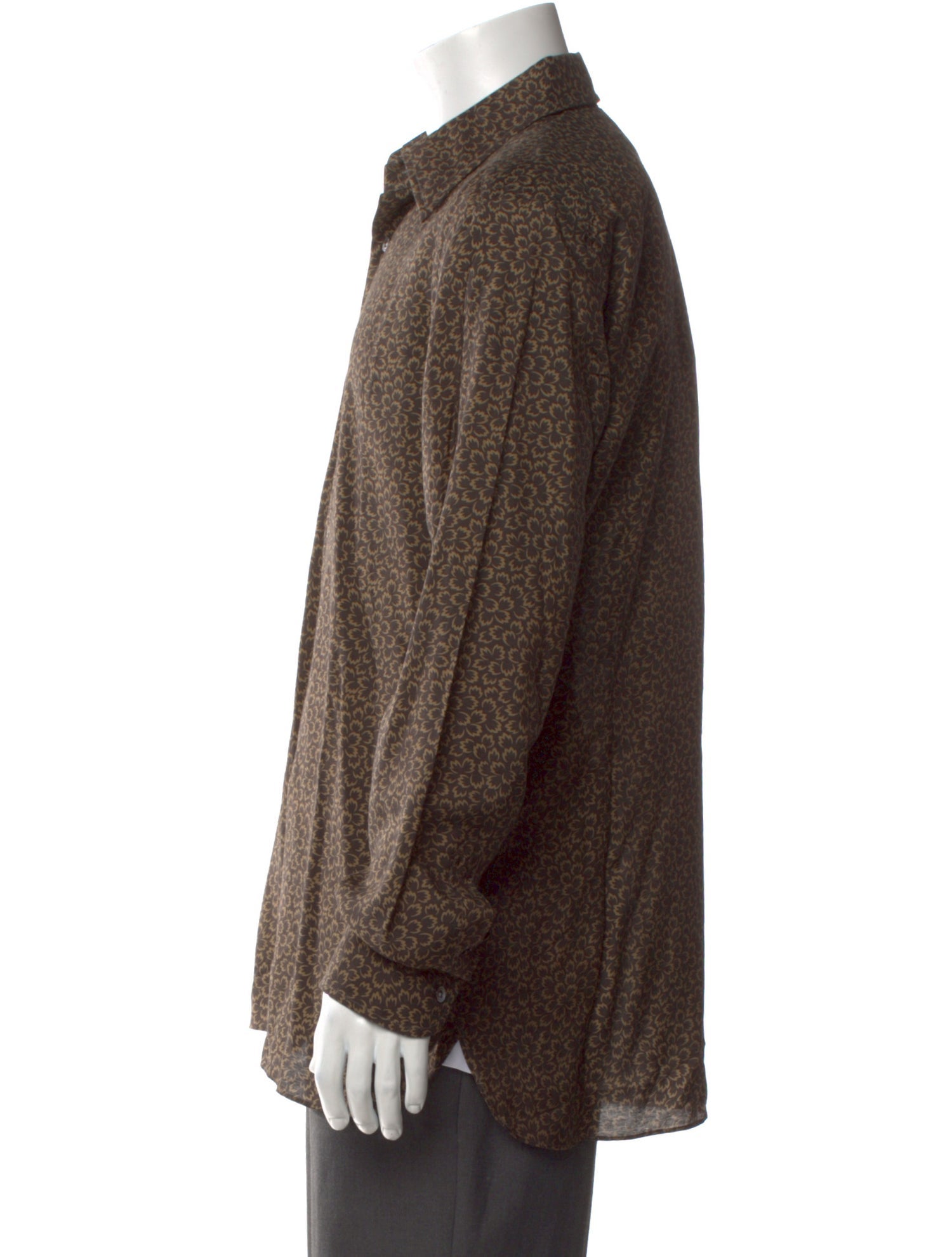 Tom Ford Printed Long Sleeve Shirt w/ Tags