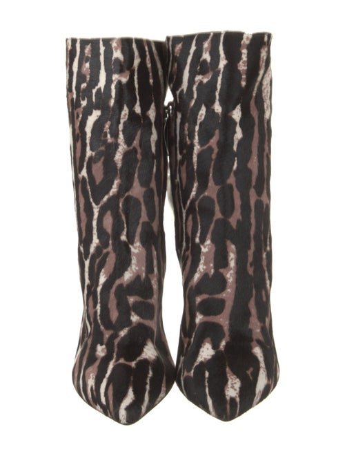 Tom Ford Ponyhair Animal Print Sock Boots