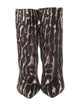 Tom Ford Ponyhair Animal Print Sock Boots