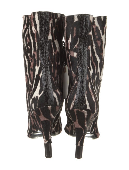 Tom Ford Ponyhair Animal Print Sock Boots