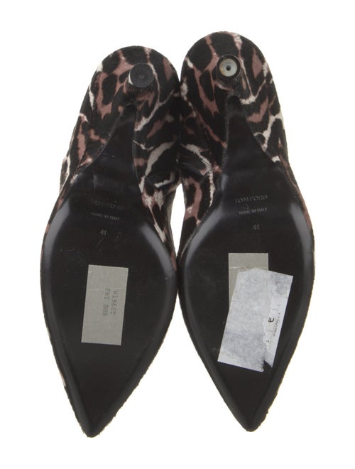 Tom Ford Ponyhair Animal Print Sock Boots