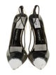 Tom Ford PVC Leather Trim Embellishment Pumps