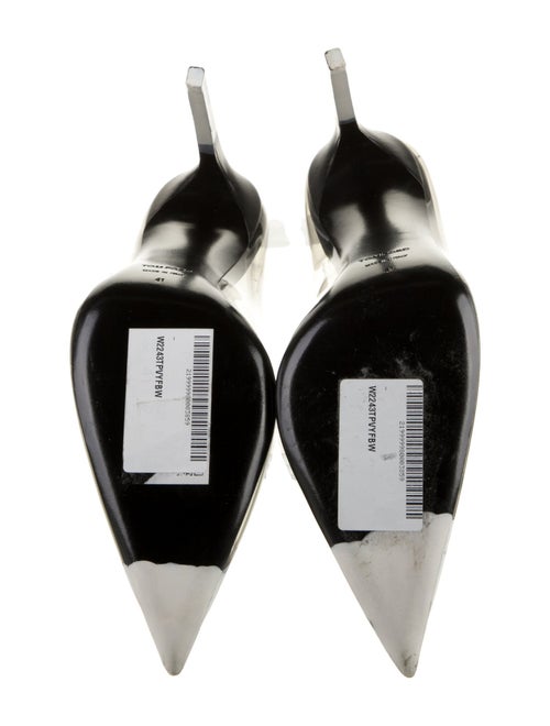 Tom Ford PVC Leather Trim Embellishment Pumps