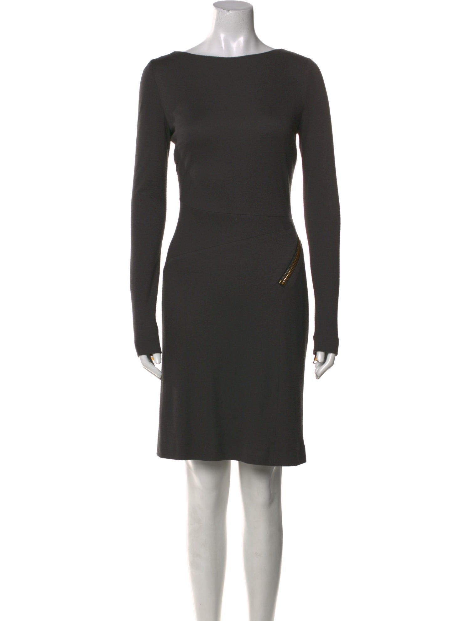 Tom Ford Bateau Neckline Mini Dress
