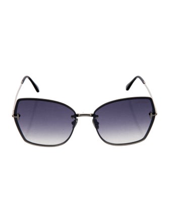 Tom Ford Oversize Gradient Sunglasses