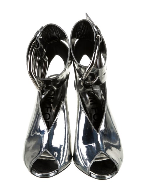 Tom Ford Patent Leather Slingback Sandals