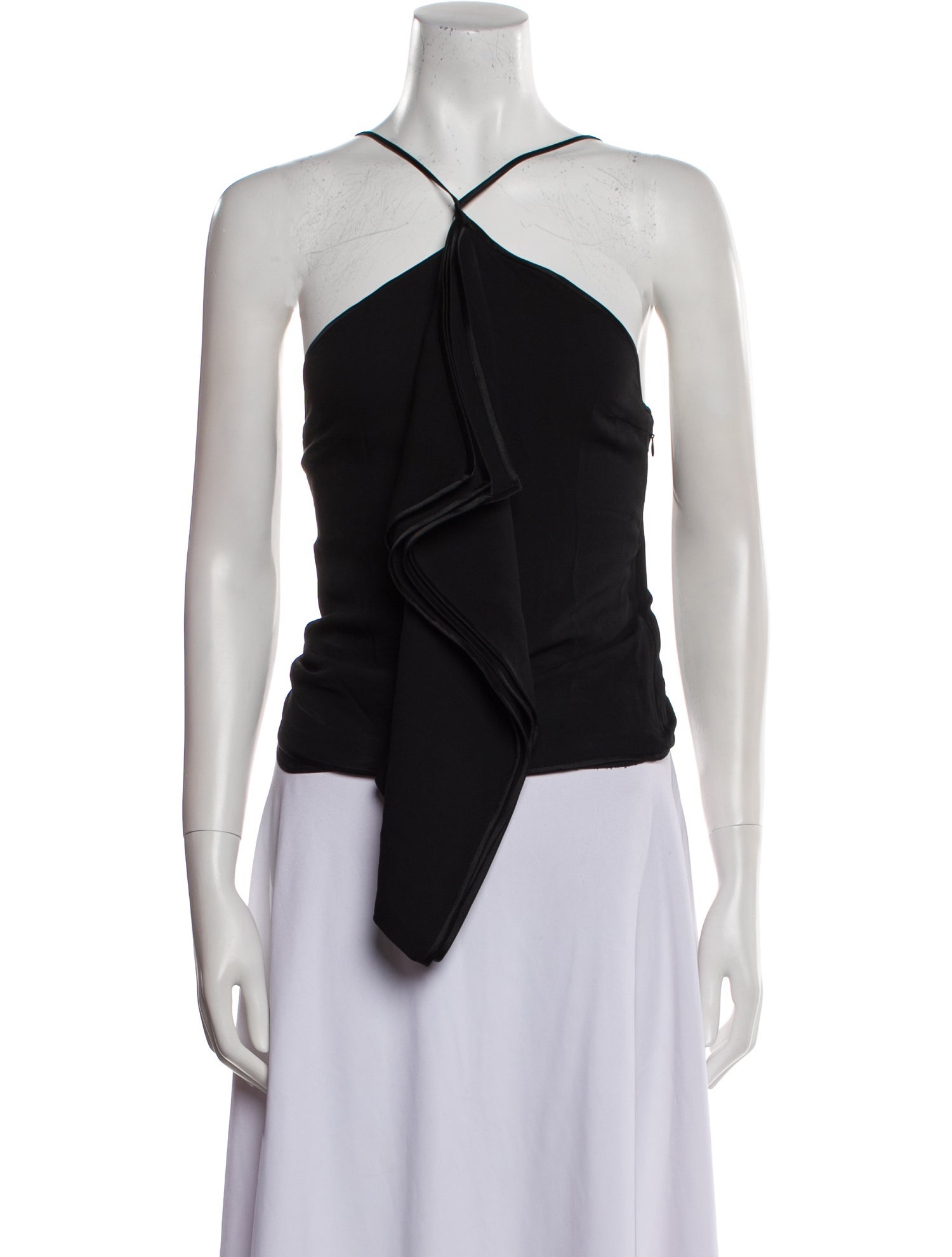 Tom Ford Halterneck Sleeveless Crop Top