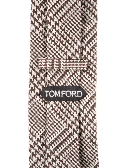 Tom Ford pattern silk tie