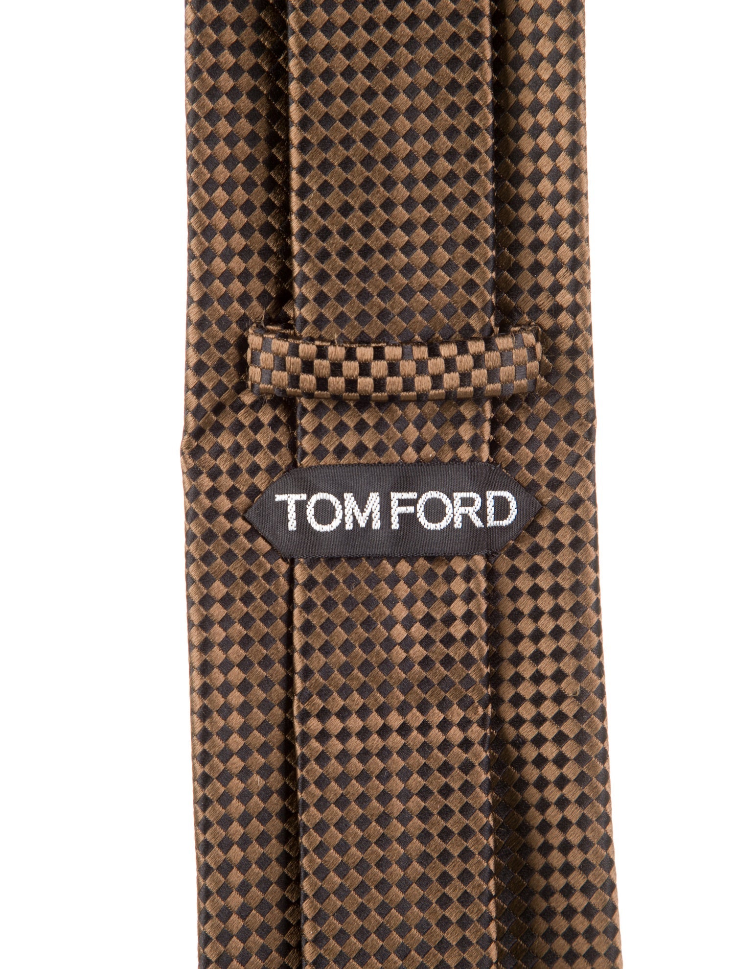 Tom Ford pattern silk tie