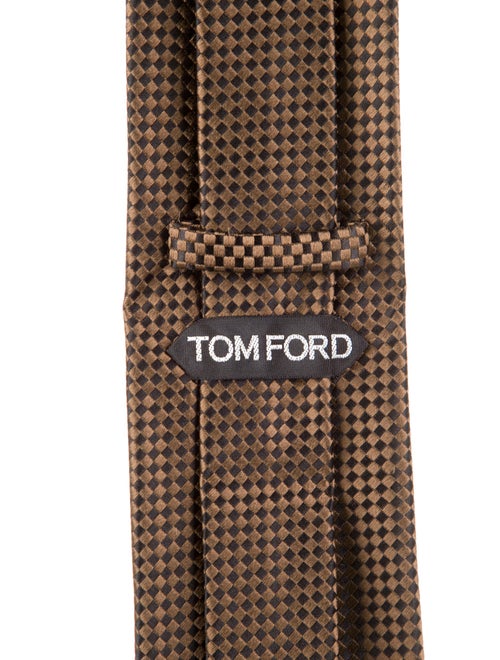Tom Ford pattern silk tie