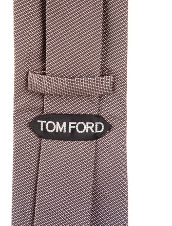 Tom Ford pattern silk tie