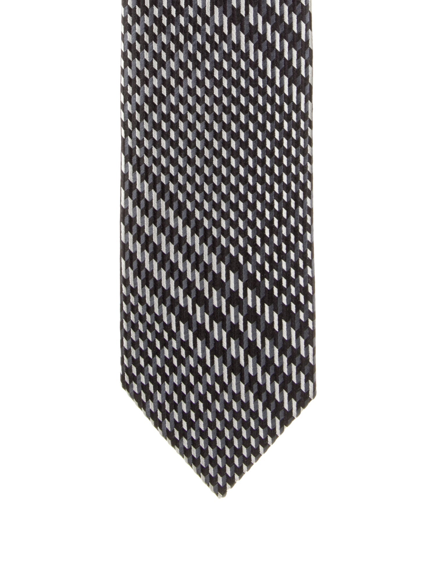 Tom Ford pattern silk tie