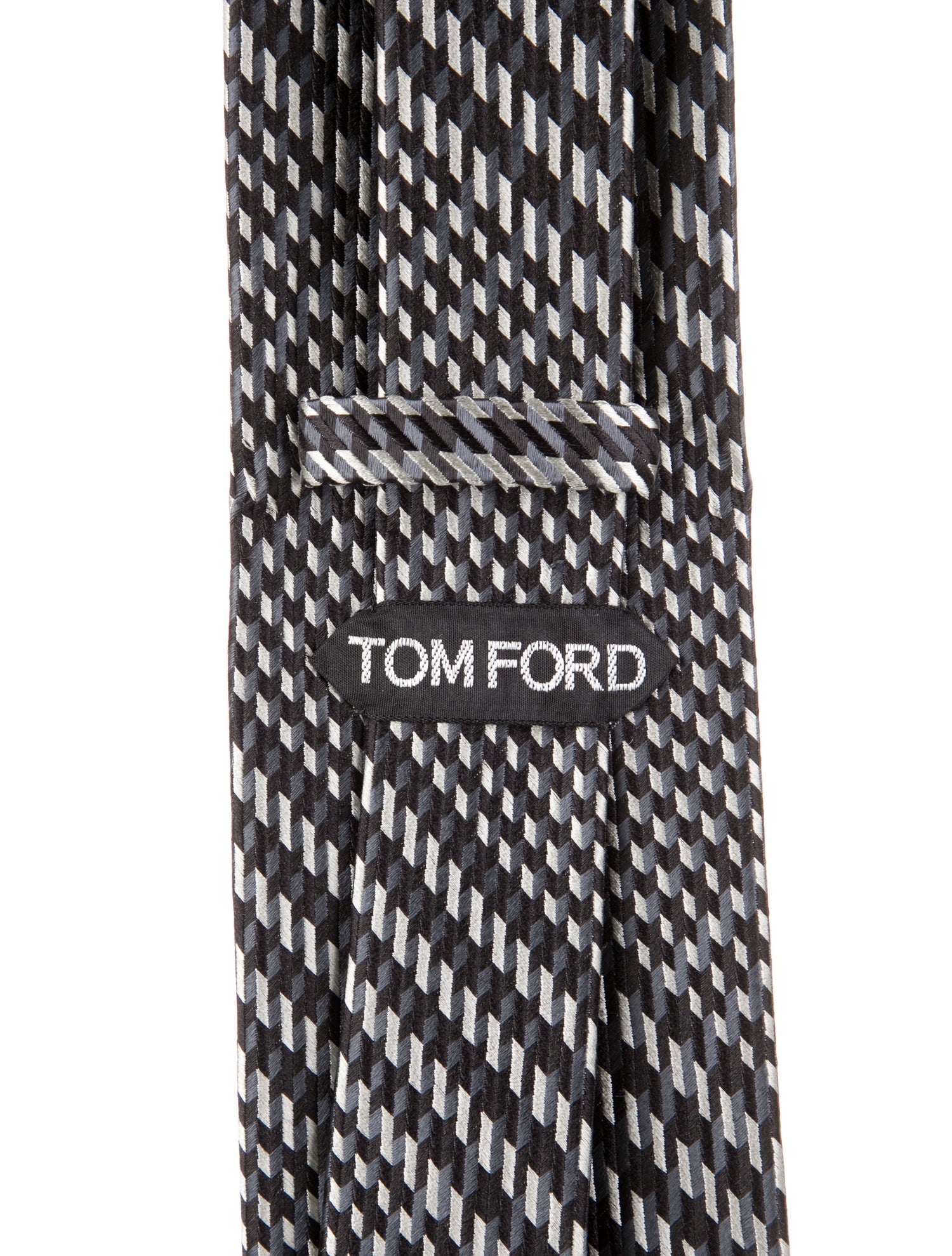 Tom Ford pattern silk tie