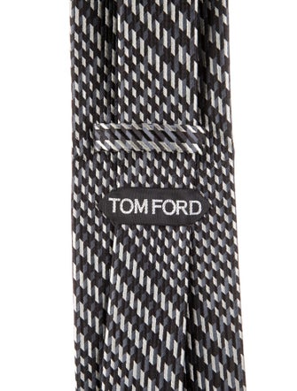 Tom Ford pattern silk tie