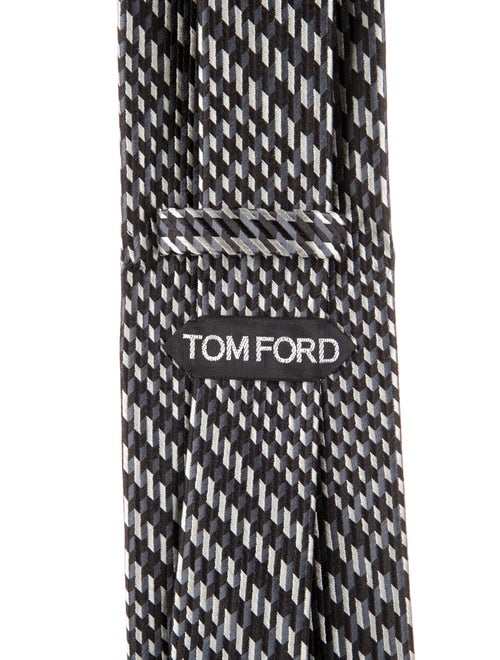 Tom Ford pattern silk tie