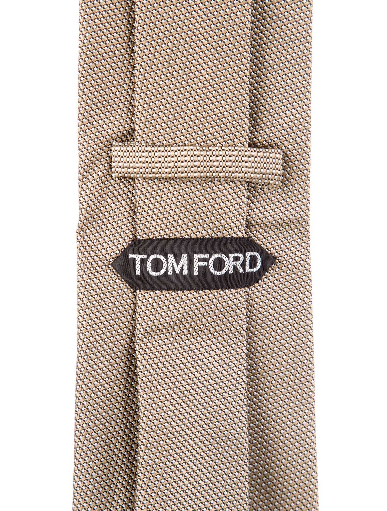 Tom Ford pattern silk tie