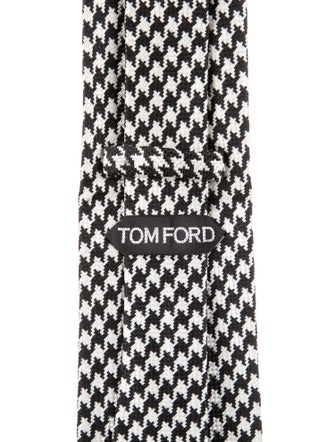 Tom Ford pattern silk tie