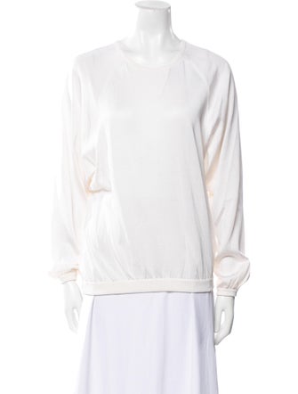 Tom Ford Silk Crew Neck Sweatshirt
