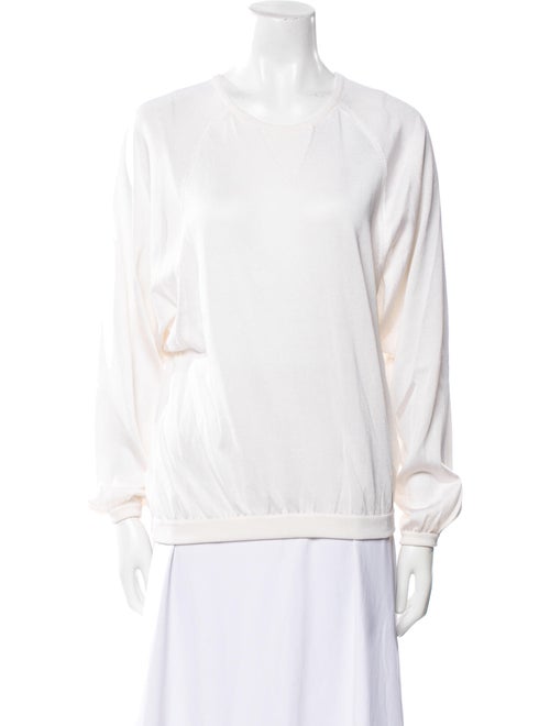 Tom Ford Silk Crew Neck Sweatshirt