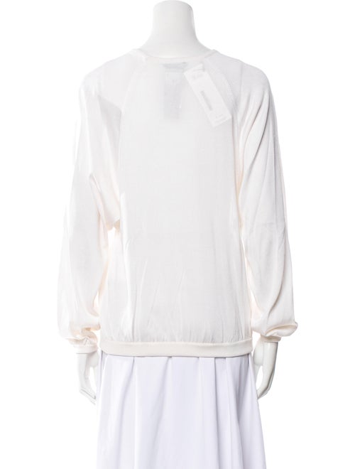 Tom Ford Silk Crew Neck Sweatshirt