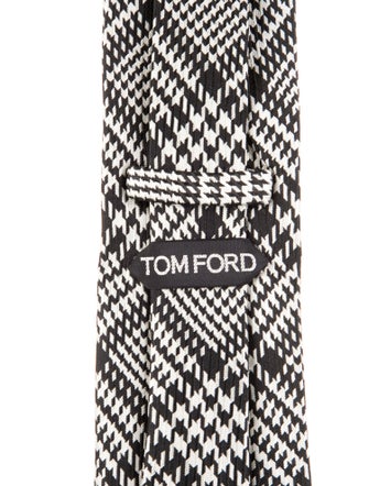 Tom Ford pattern silk tie