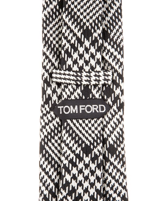 Tom Ford pattern silk tie