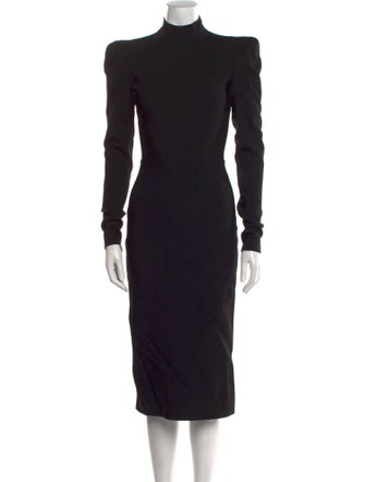 Tom Ford Turtleneck Midi Length Dress