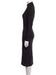 Tom Ford Turtleneck Midi Length Dress