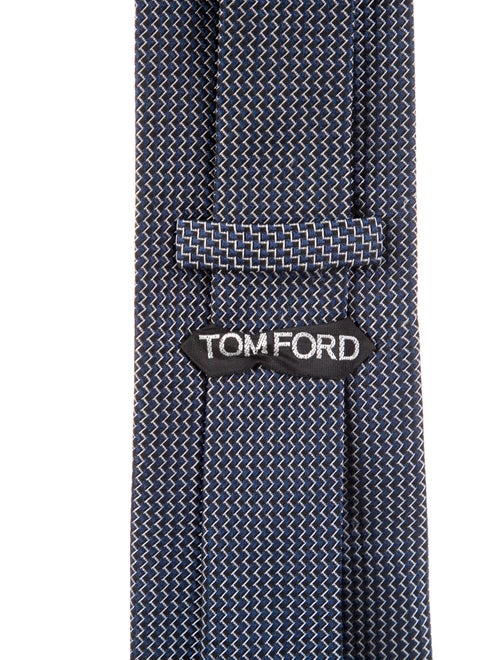 Tom Ford pattern silk tie