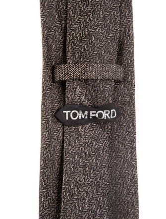 Tom Ford pattern silk tie