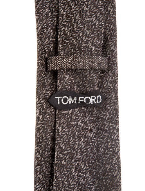 Tom Ford pattern silk tie
