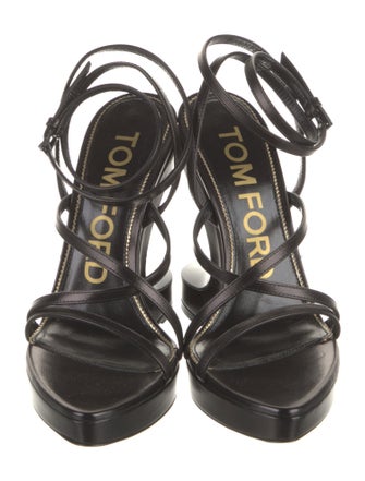 Tom Ford Leather Slingback Sandals