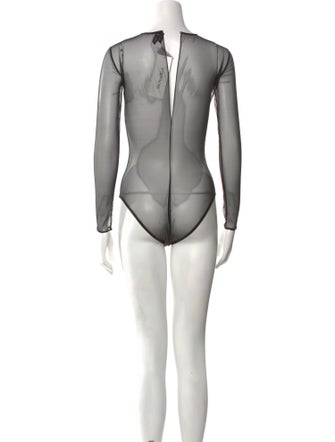 Tom Ford Crew Neck Long Sleeve Bodysuit