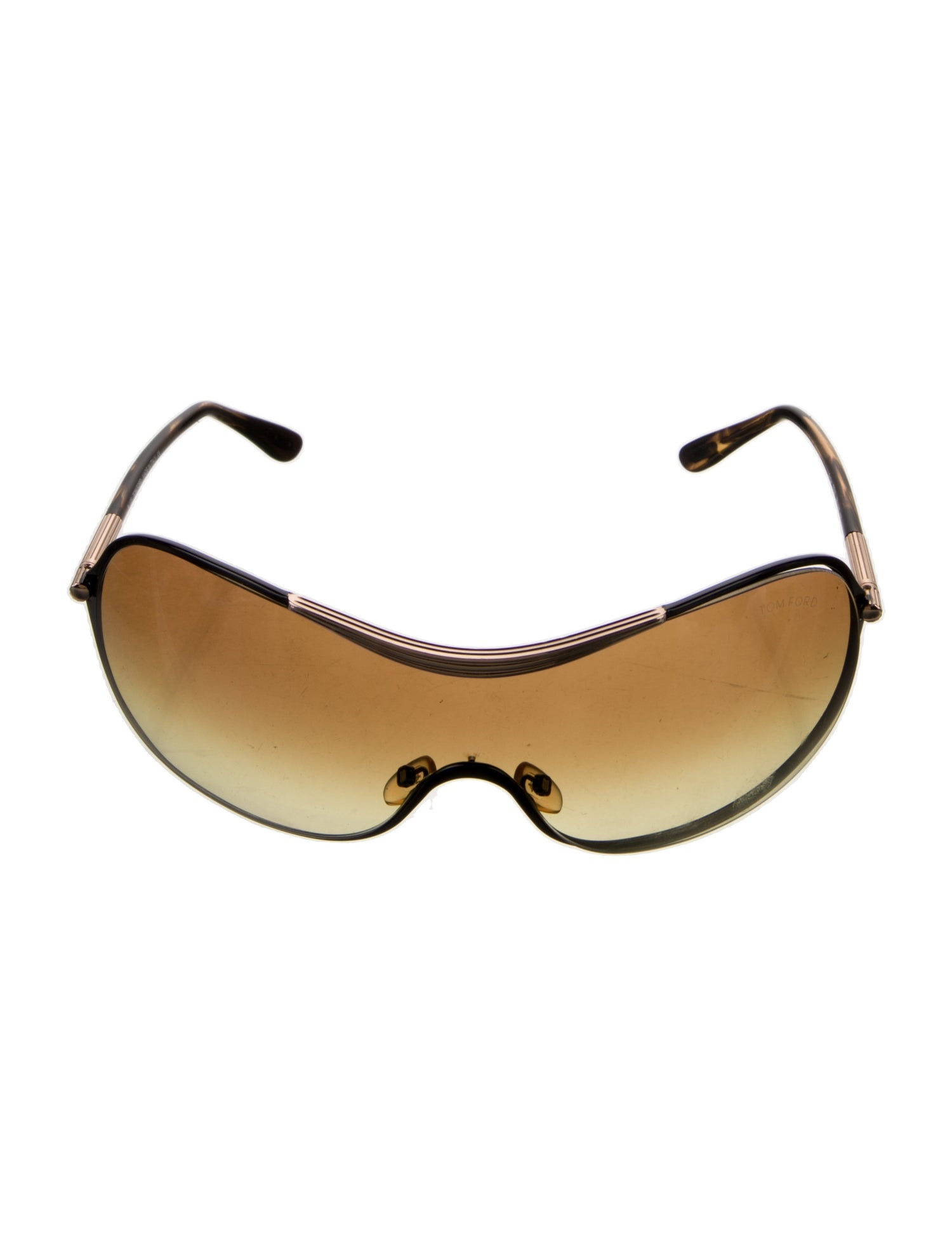 Tom Ford Shield Gradient Sunglasses