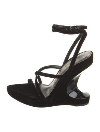 Tom Ford Velvet Slingback Sandals