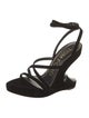 Tom Ford Velvet Slingback Sandals