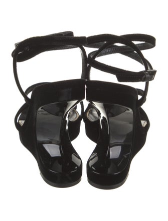 Tom Ford Velvet Slingback Sandals