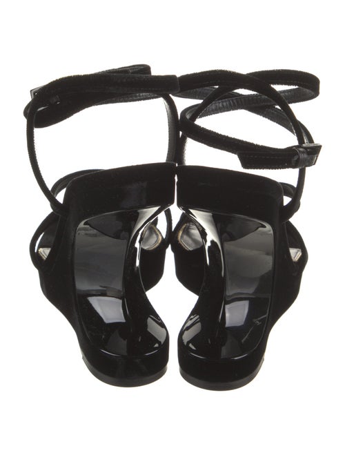 Tom Ford Velvet Slingback Sandals