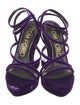 Tom Ford Velvet Slingback Sandals